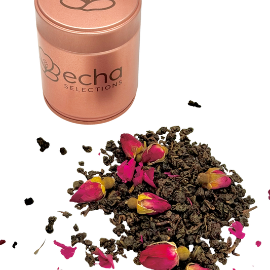 Oolong rose tea